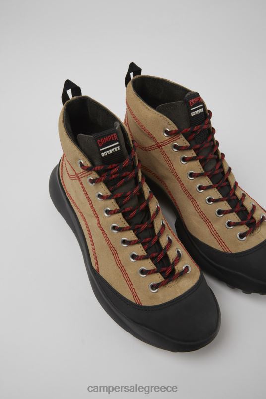 design crclr gore-tex μπεζ nubuck και υφασμάτινα αθλητικά παπούτσια για γυναίκες Camper V20TF483 μπεζ