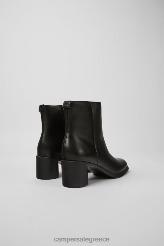 design meda μαύρες δερμάτινες μπότες για γυναίκες Camper V20TF567 μαύρος