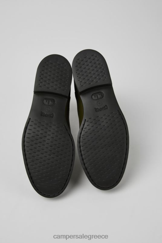 iman σκούρο πράσινο δερμάτινες μπότες chelsea για γυναίκες νέες αφίξεις Camper V20TF503 πράσινος