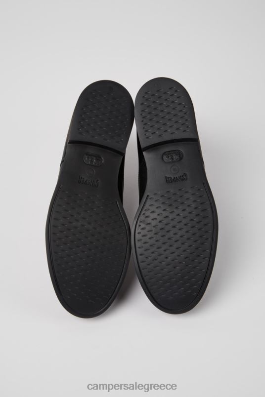 αποκλειστικό iman gore-tex γυναικείο μποτάκι με κορδόνι σε μαύρο χρώμα Camper V20TF504 μαύρος