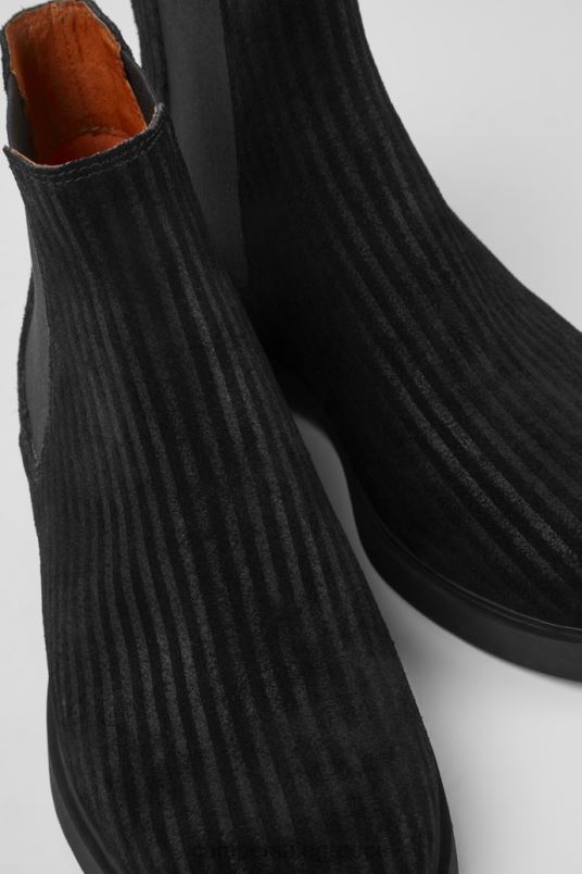 iman μαύρα μποτάκια nubuck νέες παραλαβές Camper V20TF600 μαύρος