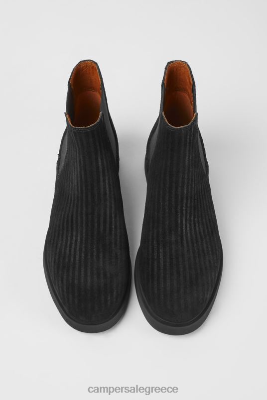 iman μαύρα μποτάκια nubuck νέες παραλαβές Camper V20TF600 μαύρος