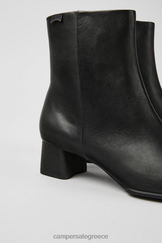 μαύρα δερμάτινα μποτάκια katie νέες παραλαβές Camper V20TF468 μαύρος