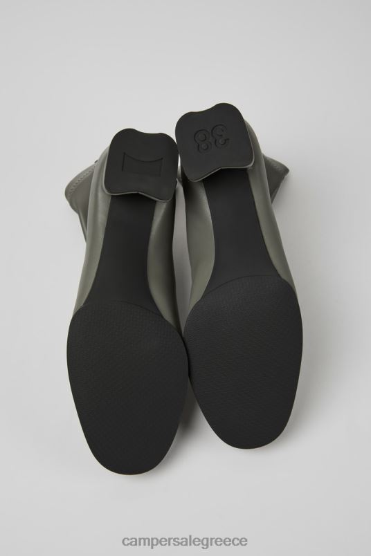 υφασμάτινα μποτάκια με σχέδιο katie grey Camper V20TF472 γκρί