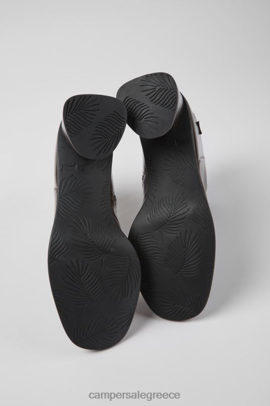 δερμάτινα μποτάκια kiara καφέ νέες παραλαβές Camper V20TF450 καφέ