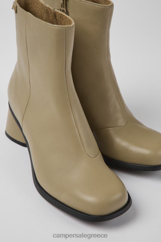 δερμάτινα μποτάκια kiara μπεζ νέες παραλαβές Camper V20TF451 μπεζ