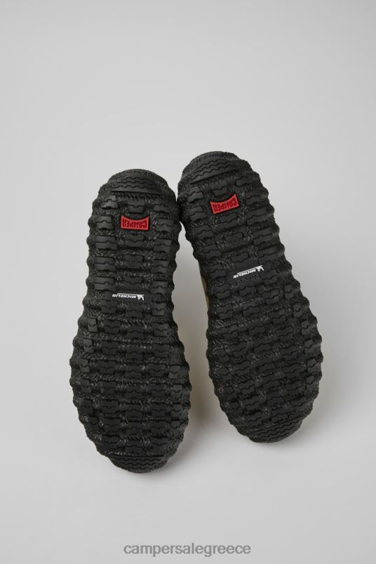 σχεδιαστικά γυναικεία μποτάκια δερμάτινα michelin μπεζ Camper V20TF477 μπεζ