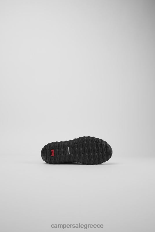 αποκλειστικές γυναικείες γυναικείες μαύρες δερμάτινες μπότες michelin Camper V20TF478 μαύρος