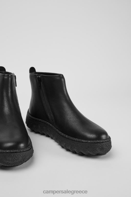 σχέδιο γυναικείο μποτάκι michelin μαύρο με φερμουάρ Camper V20TF480 μαύρος