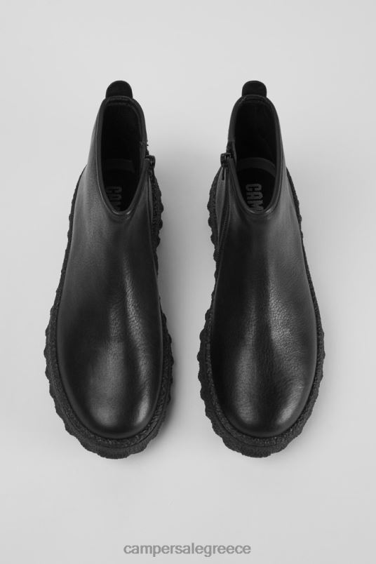 σχέδιο γυναικείο μποτάκι michelin μαύρο με φερμουάρ Camper V20TF480 μαύρος