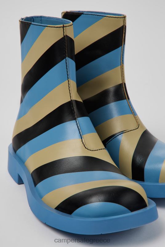 mil 1978 πολύχρωμα δερμάτινα μποτάκια για γυναίκες αποκλειστικά Camper V20TF401 πολύχρωμος