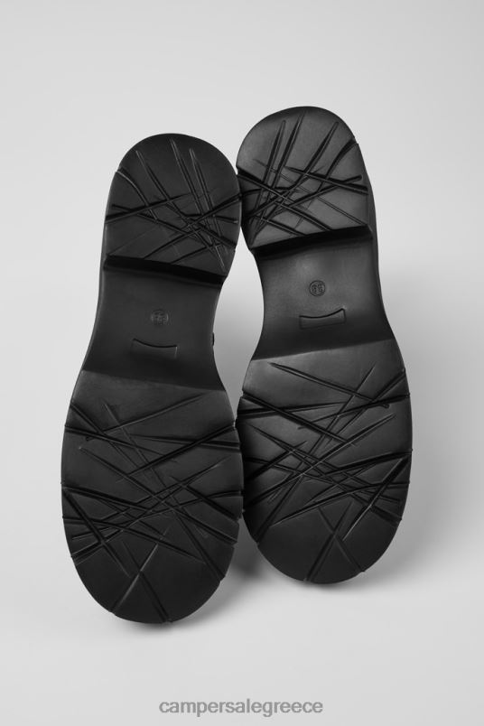 milah μαύρες μπότες με κορδόνια για γυναίκες νέες παραλαβές Camper V20TF452 μαύρος