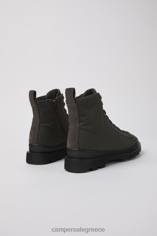 αποκλειστικά γκρι μποτάκια από ύφασμα και nubuck για γυναίκες Camper V20TF396 γκρί