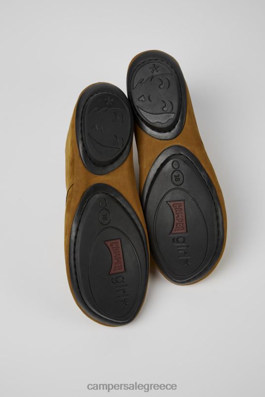 δεξιά καφέ παπούτσια nubuck για γυναίκες νέες αφίξεις Camper V20TF521 καφέ