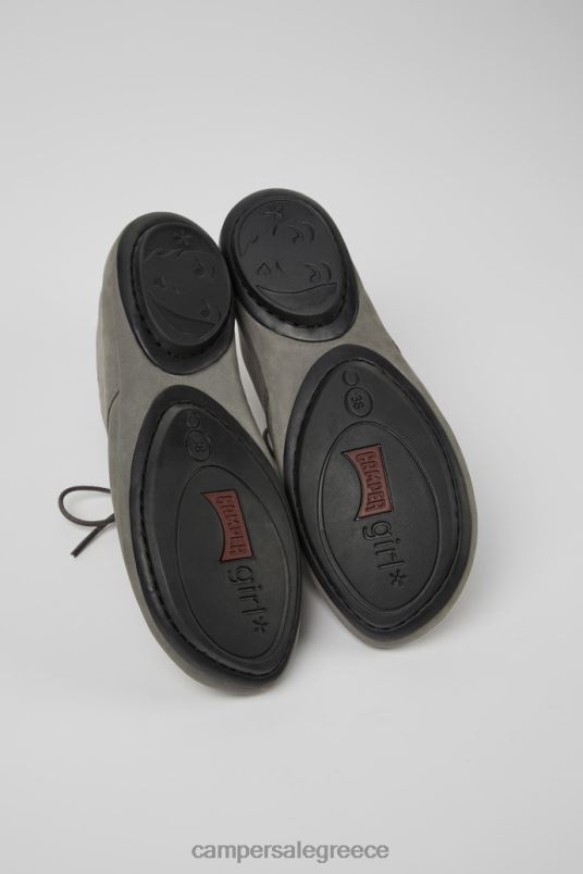 δεξιά γκρι παπούτσια nubuck για γυναίκες νέες αφίξεις Camper V20TF522 γκρί
