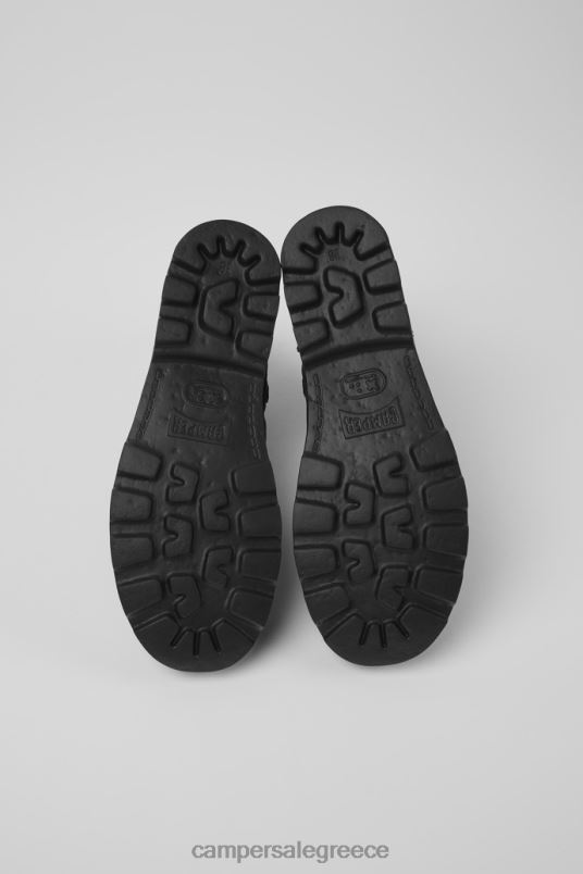 αποκλειστικές γυναικείες μπότες από ύφασμα και nubuck σε σκούρο γκρι brutus Camper V20TF440 γκρί