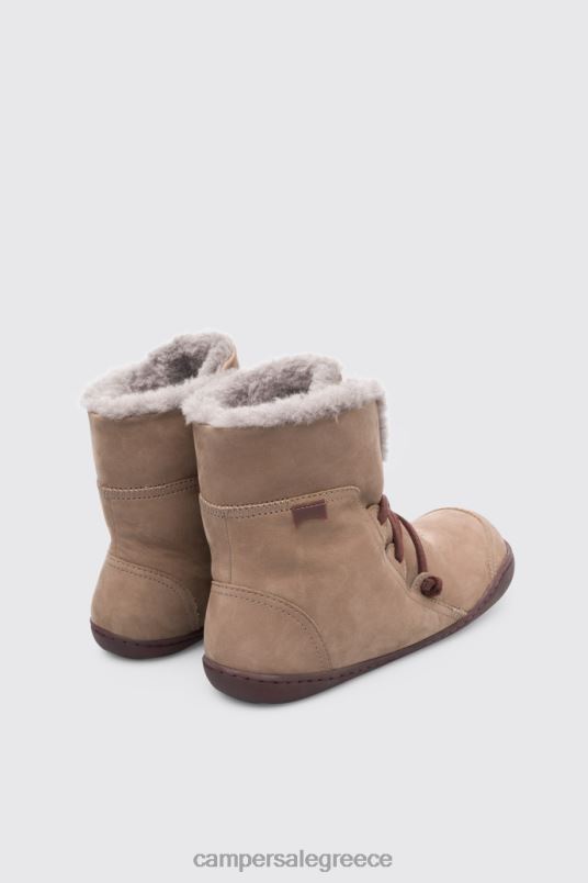 Σχεδιασμός peu γκρι μποτάκια για γυναίκες Camper V20TF582 γκρί