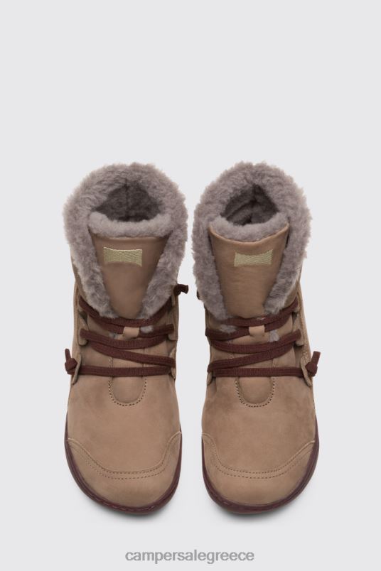 Σχεδιασμός peu γκρι μποτάκια για γυναίκες Camper V20TF582 γκρί