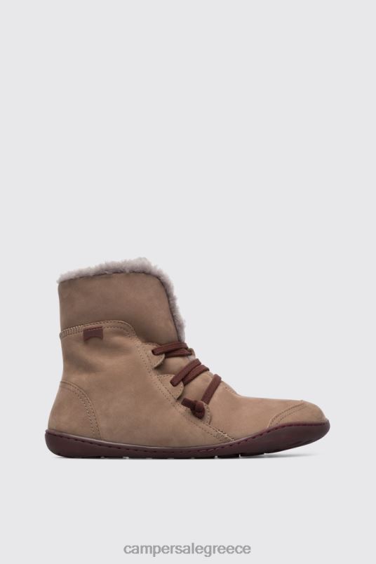 Σχεδιασμός peu γκρι μποτάκια για γυναίκες Camper V20TF582 γκρί