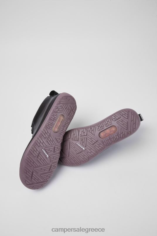 μαύρα δερμάτινα παπούτσια peu pista gore-tex για γυναίκες νέες αφίξεις Camper V20TF490 μαύρος