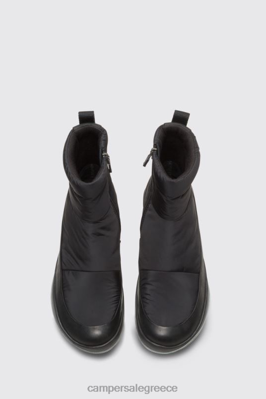 αποκλειστική αδιάβροχη μαύρη μεσαία μπότα peu pista gore-tex για γυναίκες Camper V20TF492 μαύρος