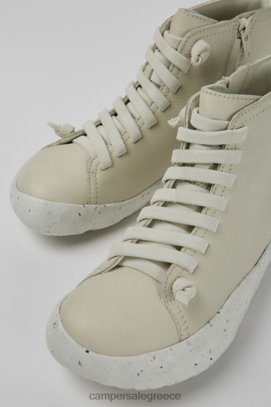 peu stadium λευκά δερμάτινα μποτάκια για γυναίκες νέες παραλαβές Camper V20TF566 άσπρο