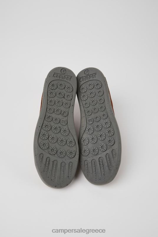 peu touring καφέ και μαύρα ανακυκλωμένα μάλλινα αθλητικά παπούτσια για γυναίκες νέες αφίξεις Camper V20TF510 καφέ