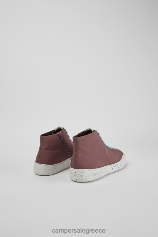 peu touring μωβ υφασμάτινα μποτάκια νέες παραλαβές Camper V20TF605 μωβ