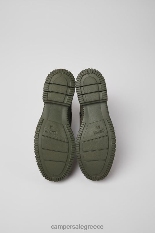 pix μαύρα και πράσινα δερμάτινα μποτάκια για γυναίκες νέες παραλαβές Camper V20TF399 μαύρος