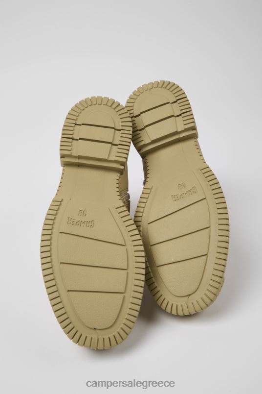 σχέδιο pix μπεζ δερμάτινα μποτάκια για γυναίκες Camper V20TF400 μπεζ