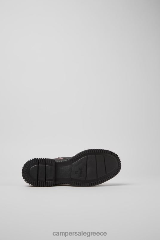 αποκλειστικές γυναικείες μπότες με κορδόνια pix σε ροζ και μαύρο δέρμα Camper V20TF432 ροζ