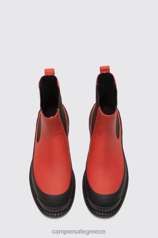 pix κόκκινο και μαύρο μποτάκι για γυναίκες νέες αφίξεις Camper V20TF577 το κόκκινο