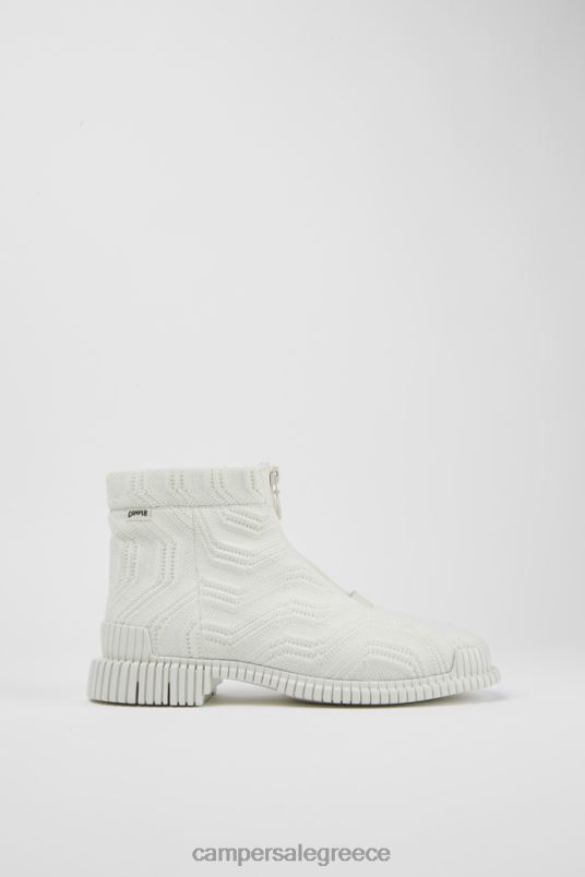 σχέδιο pix tencel λευκές μπότες με φερμουάρ για γυναίκες Camper V20TF610 άσπρο