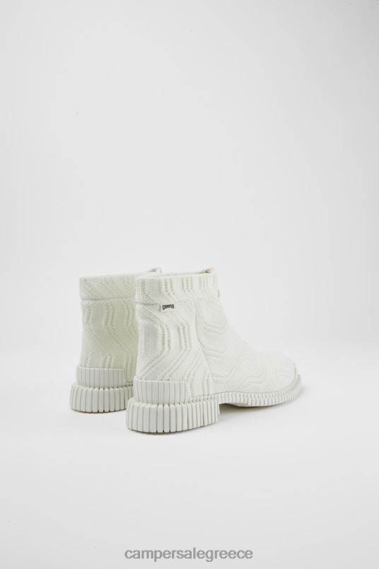 σχέδιο pix tencel λευκές μπότες με φερμουάρ για γυναίκες Camper V20TF610 άσπρο