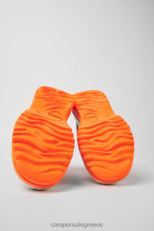 teix πορτοκαλί και μπεζ μποτάκια για γυναίκες νέες αφίξεις Camper V20TF411 πορτοκάλι