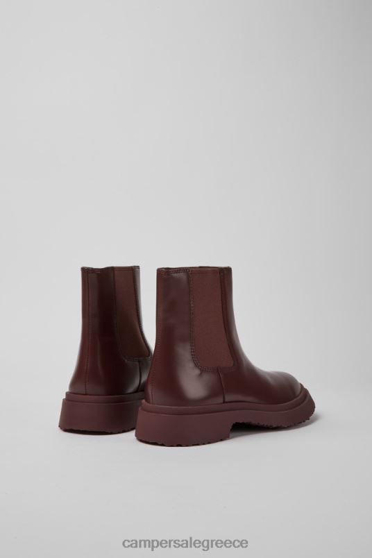 Γυναικείες μπότες από δέρμα walden μπορντό Camper V20TF497 Βουργουνδία