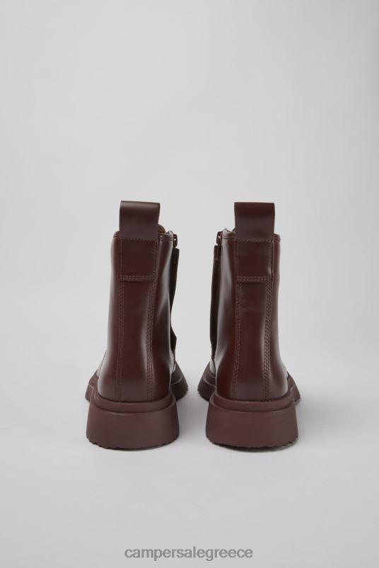 walden μπορντό δερμάτινες μπότες για γυναίκες νέες αφίξεις Camper V20TF498 Βουργουνδία