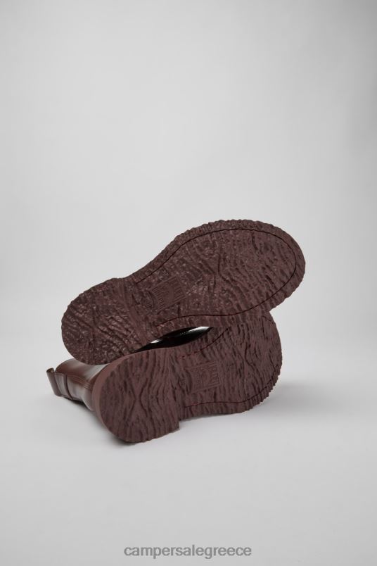 walden μπορντό δερμάτινες μπότες για γυναίκες νέες αφίξεις Camper V20TF498 Βουργουνδία