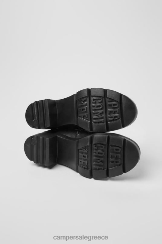 αποκλειστικό γυναικείο μποτάκι με μαύρο φερμουάρ wanda Camper V20TF501 μαύρος