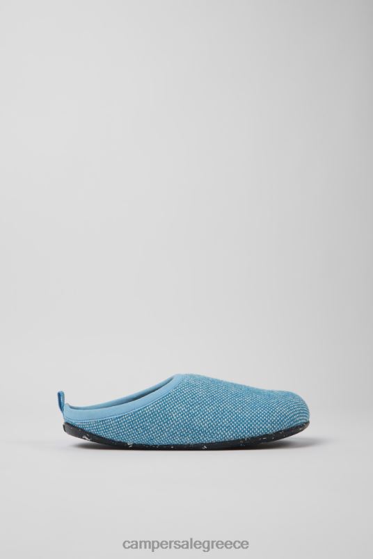 παντόφλες wabi μπλε μάλλινες και βισκόζης για γυναίκες νέες αφίξεις Camper V20TF1179 μπλε