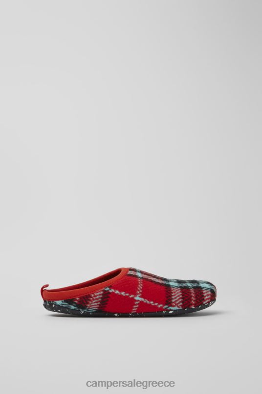 αποκλειστικές γυναικείες παντόφλες από ανακυκλωμένο βαμβάκι με στάμπα wabi Camper V20TF1184 έντυπος