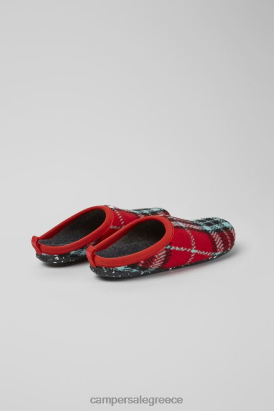 αποκλειστικές γυναικείες παντόφλες από ανακυκλωμένο βαμβάκι με στάμπα wabi Camper V20TF1184 έντυπος