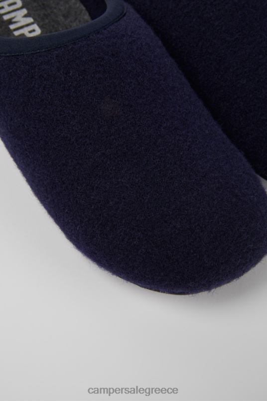 γυναικείες μάλλινες παντόφλες wabi blue νέες παραλαβές Camper V20TF254 μπλε