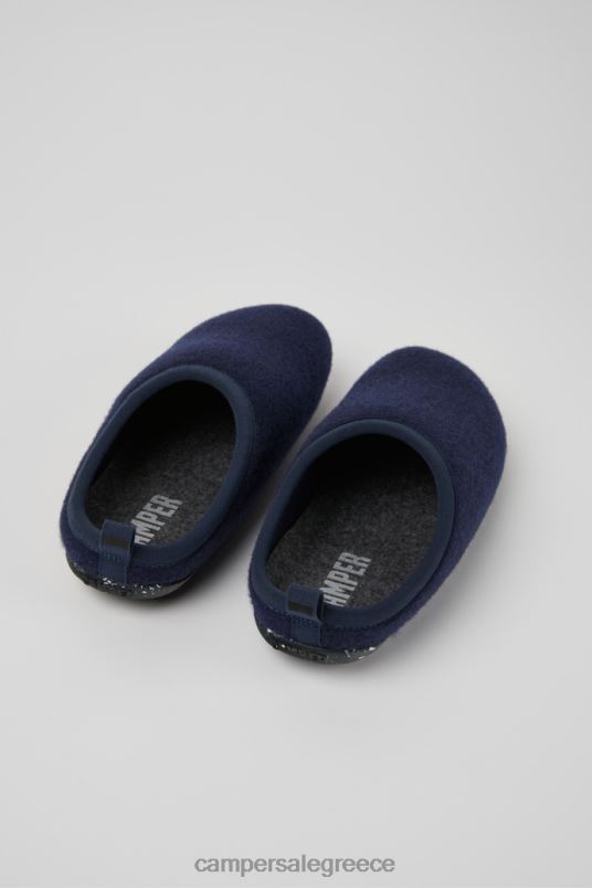 γυναικείες μάλλινες παντόφλες wabi blue νέες παραλαβές Camper V20TF254 μπλε