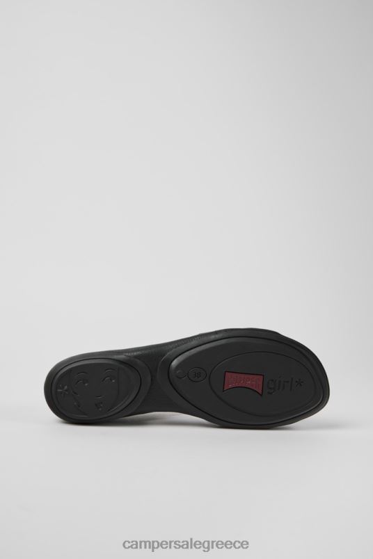 δεξιά μαύρα δερμάτινα σανδάλια για γυναίκες νέες αφίξεις Camper V20TF1150 μαύρος