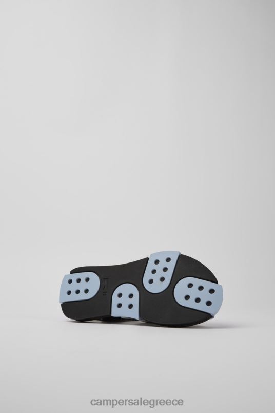 αποκλειστικό σετ ασπρόμαυρα δερμάτινα σανδάλια για γυναίκες Camper V20TF200 μαύρος