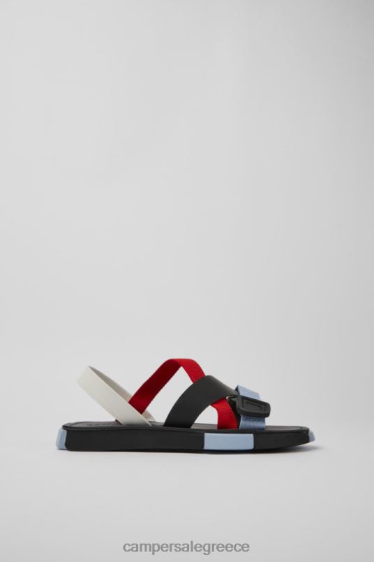 σετ κόκκινα λευκά και μαύρα σανδάλια για γυναίκες νέες αφίξεις Camper V20TF202 το κόκκινο