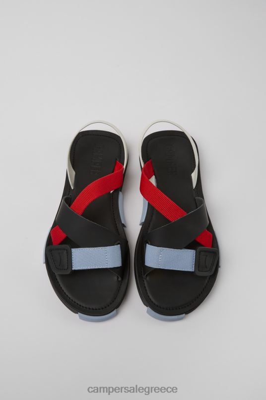 σετ κόκκινα λευκά και μαύρα σανδάλια για γυναίκες νέες αφίξεις Camper V20TF202 το κόκκινο