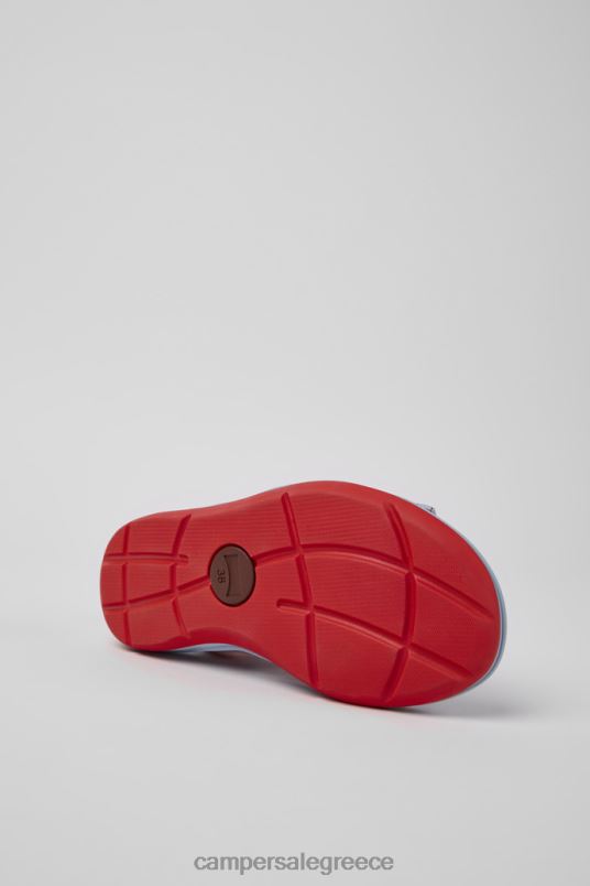 ταιριάζουν αποκλειστικά με κόκκινο και μπλε ανακυκλωμένα σανδάλια κατοικίδιων ζώων για γυναίκες Camper V20TF216 το κόκκινο