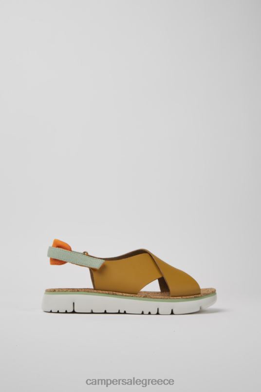 ρόγκα καφέ και πράσινα σανδάλια για γυναίκες νέες αφίξεις Camper V20TF220 καφέ